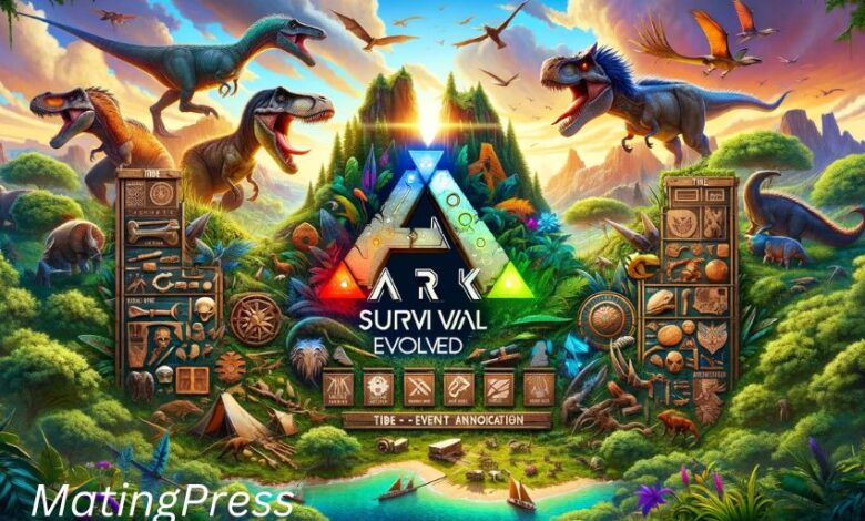 ark survival evolved (2017) game icons banners