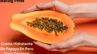 Crema Hidratante De Papaya En Peru Tesis Doctoral