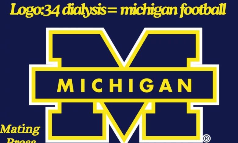 logo34 dialysis= michigan wolverines