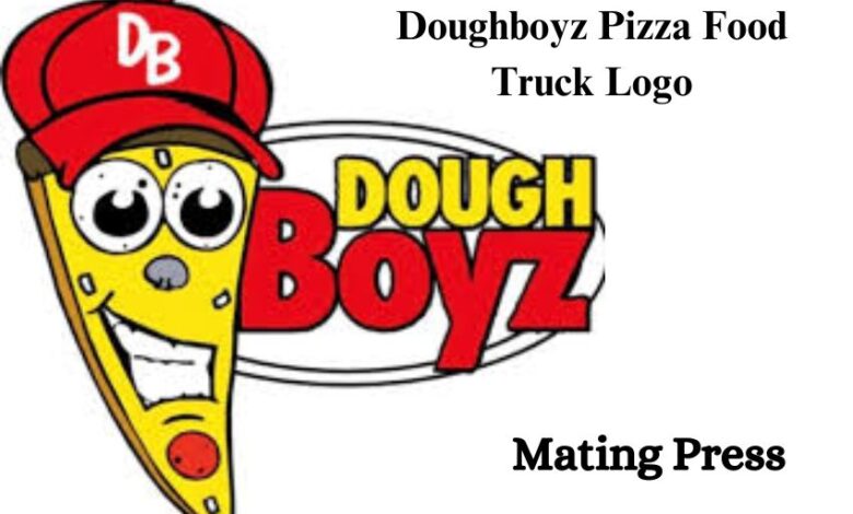 Doughboyz Pizza Food Truck Logo