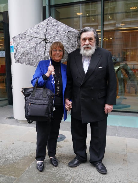 Rita Cumiskey and Ricky Tomlinson