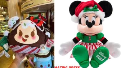 Disney Muchling Minnie Mouse Candy Cane