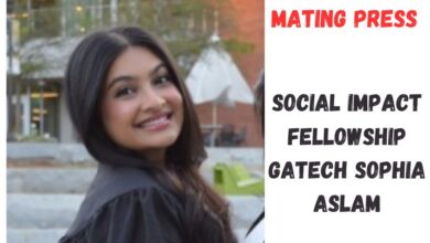 Social Impact Fellowship Gatech Sophia Aslam