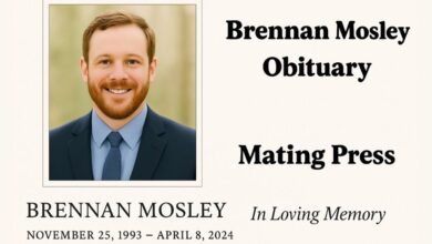 Brennan Mosley Obituary