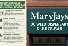 Maryjays DC Weed Dispensary Juice Bar Washington Reviews