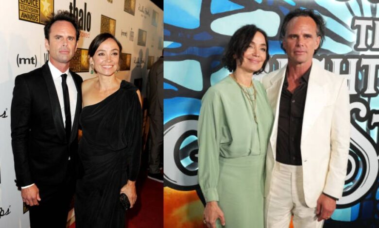 Walton Goggins wife