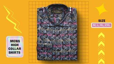 Wear Men’s High Collar Shirts