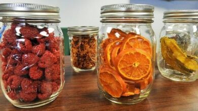 Dehydration Preserves Nutrients